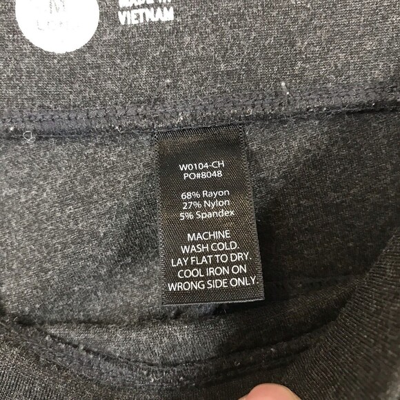 Betabrand Charcoal Gray Women Size Medium Long Pull On Bootcut Yoga Career Pants - Picture 8 of 9